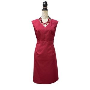 Mossimo Dark Red Sheath Dress (Jewelry Not Included)